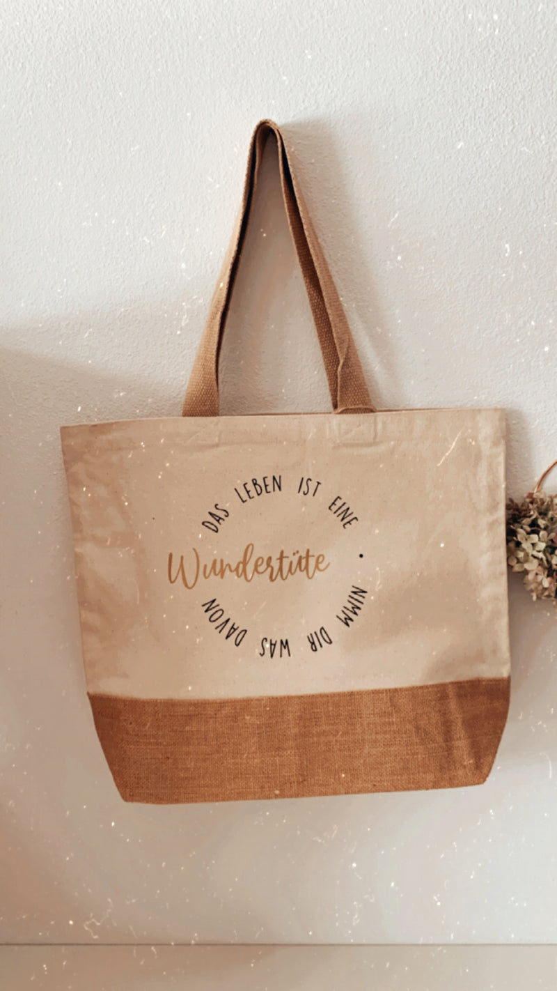 Shopper Baumwolle/Jute